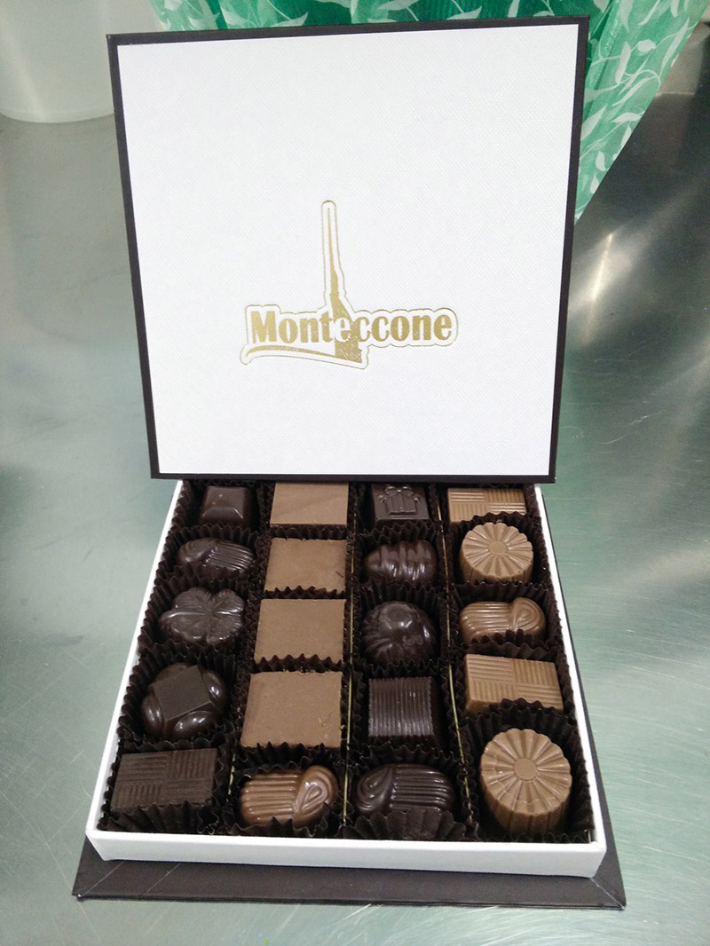 Praline e Cioccolatini scatola misto 100g - 220g - 420g - 700g - 1 Kg -  Cioccolato Monteccone